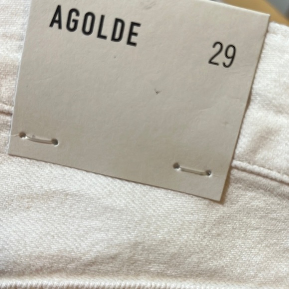 AGolde 90’s Pinch Waist Short High Rise Straight Size 29 NWT - Picture 7 of 16